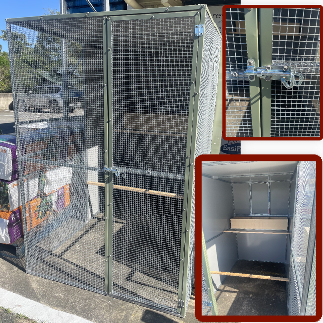 CHOOK PEN HEN HOUSE COOP 2100L X 1200W X 1800H 