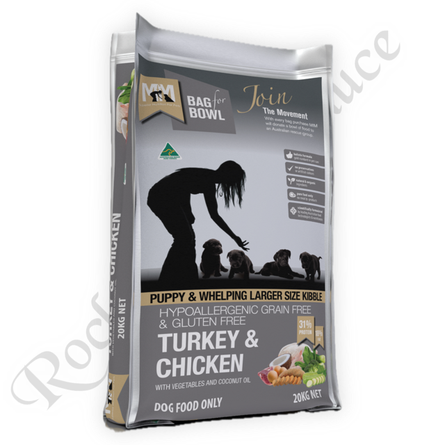 MFM PUPPY GF TURKEY & CHICK 20KG LARGE