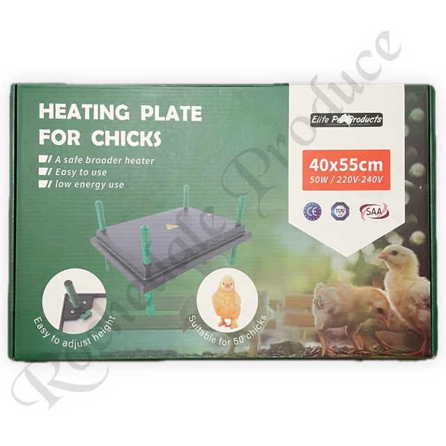 HEATING PLATE FOR CHICKS 40X55CM