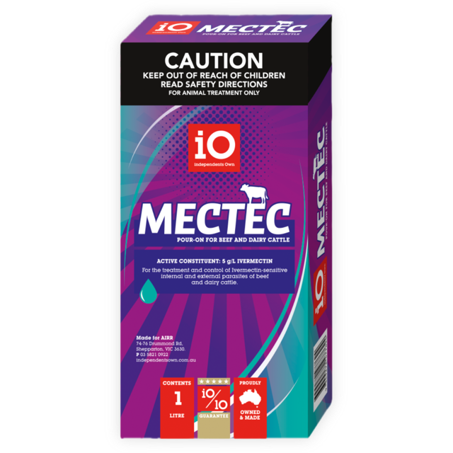 iO Mectec Cattle Pour On 1L