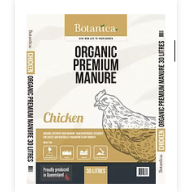 ORGANIC PREMIUM CHICKEN MANURE 30L