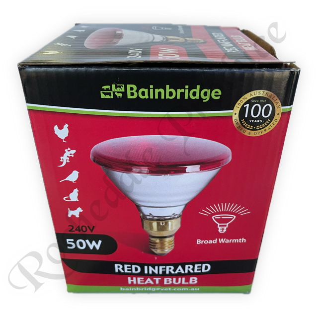 INFRARED HEAT LAMP BULB 50W A8512