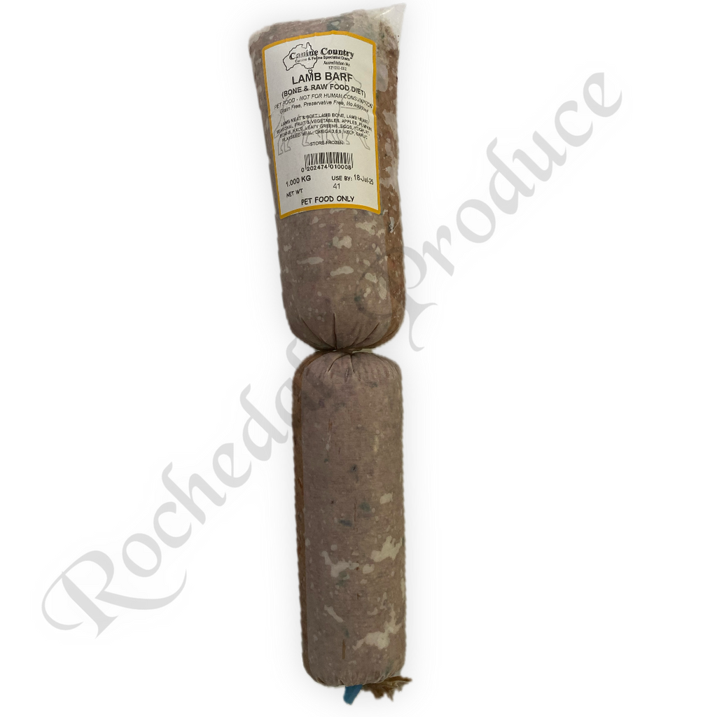 LAMB BARF CC 1KG ROLL